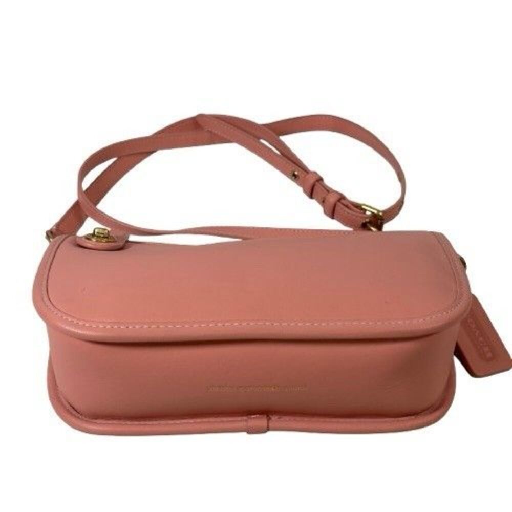 Coach 1941 Swinger Candy Pink Brass C5430 Leather Shoulder Bag The Originals - Picture 11 of 16